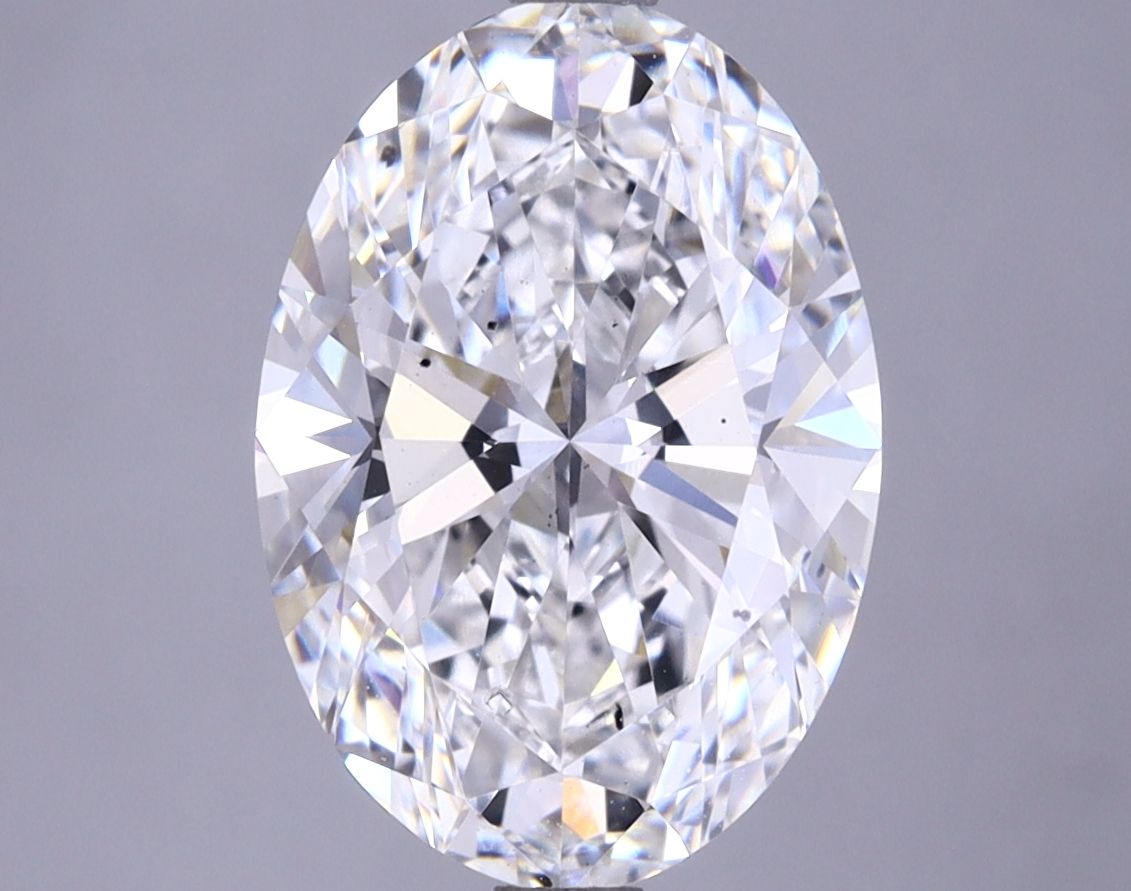 3.56 ct. oval Lab Grown Diamond front image