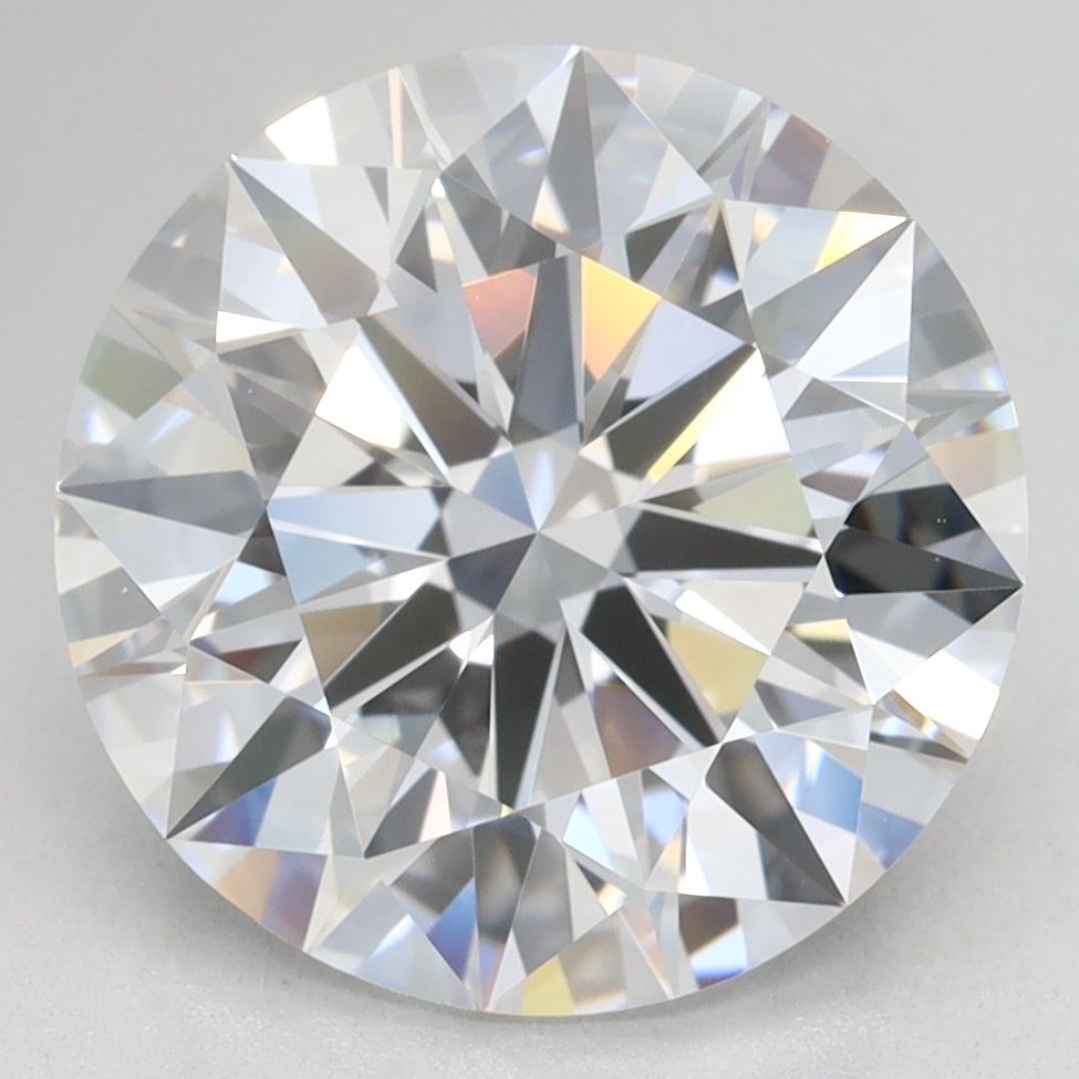 Diamant Rond 4.15 ct - Couleur D - Pureté VVS1