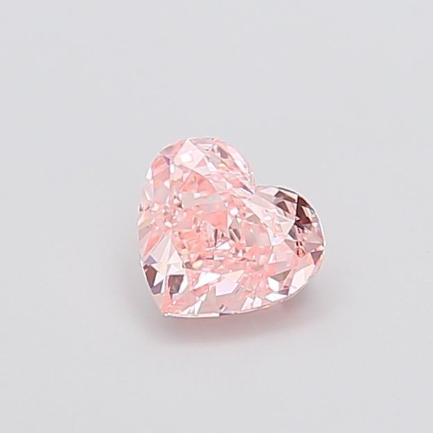 0.81 CT Fancy Intense Pink HEART