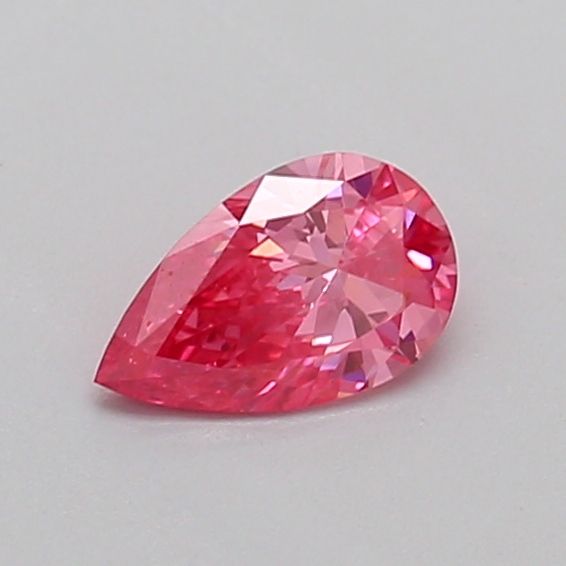 0.32 CT Fancy Vivid Pink PEAR