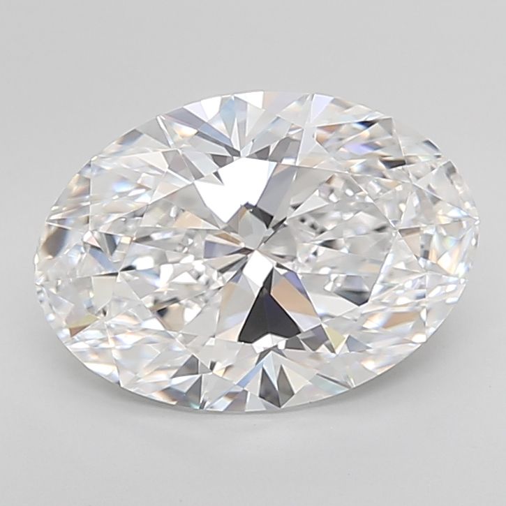 5.01 ct. oval Lab Grown Diamond front image