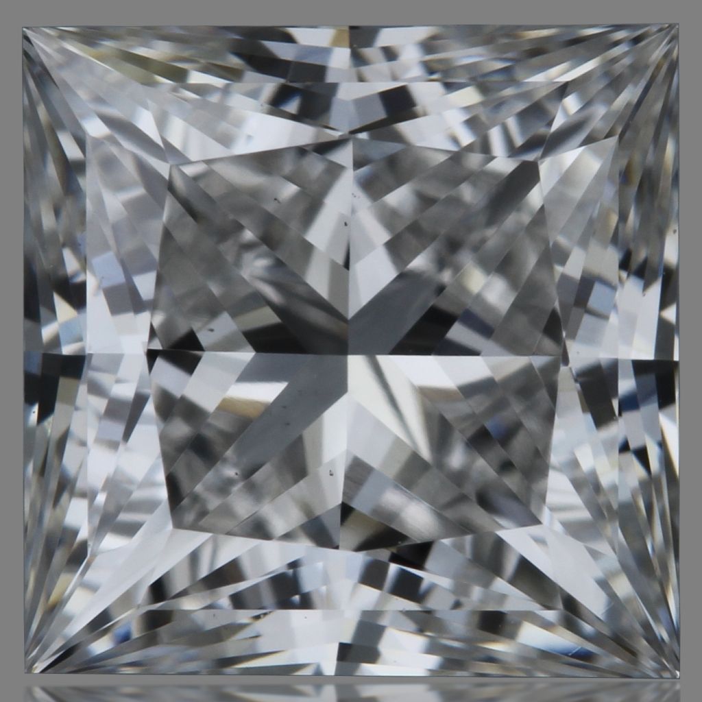 1.23 ct. princess Lab Grown Diamond front image