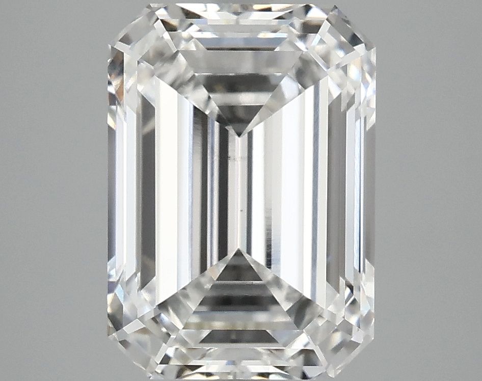 4.10 ct. emerald Lab Grown Diamond front image