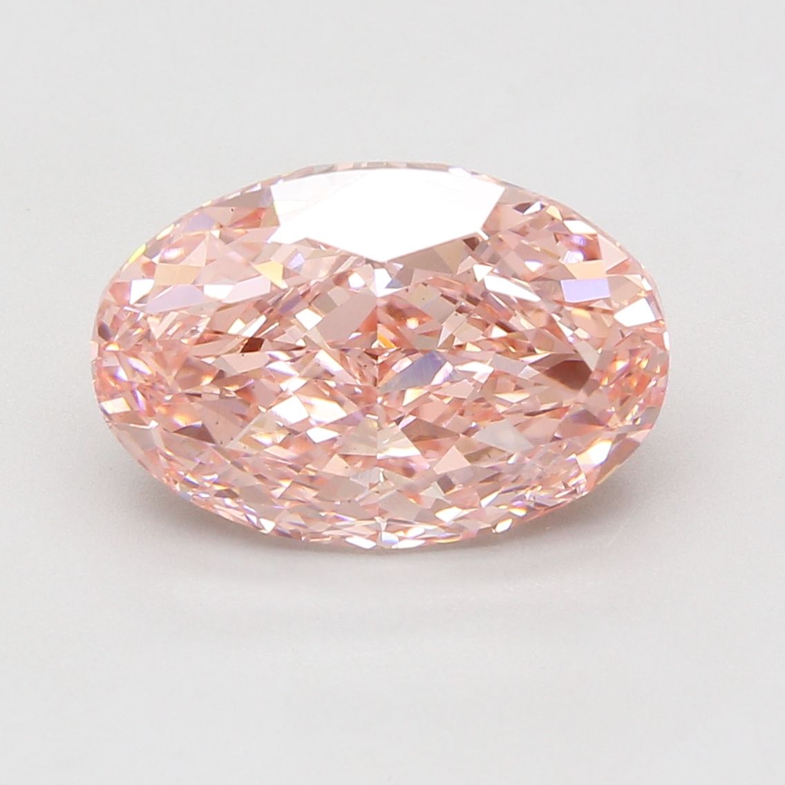 7.07 ct. oval Lab Grown Diamond front image