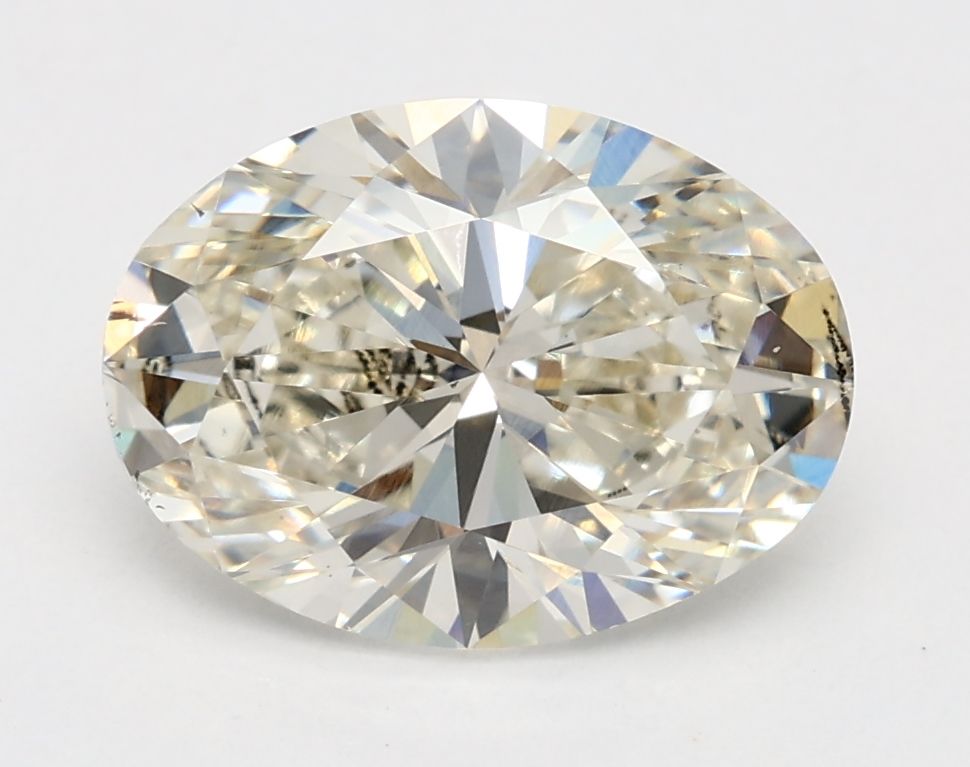 2.02 ct. oval Lab Grown Diamond front image
