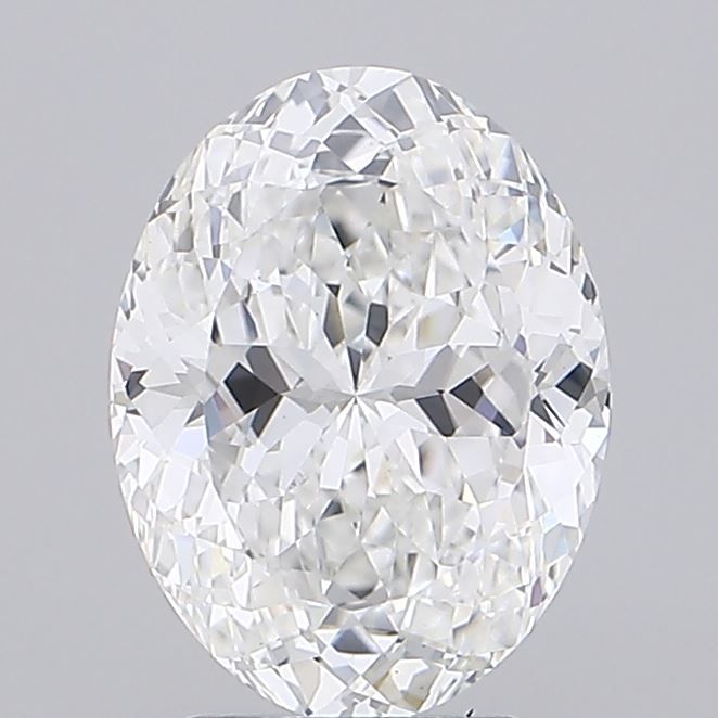 3.13 ct. oval Lab Grown Diamond front image