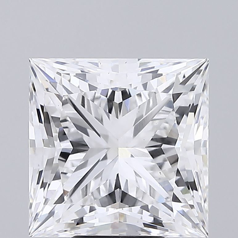 7.87 ct. princess Lab Grown Diamond front image