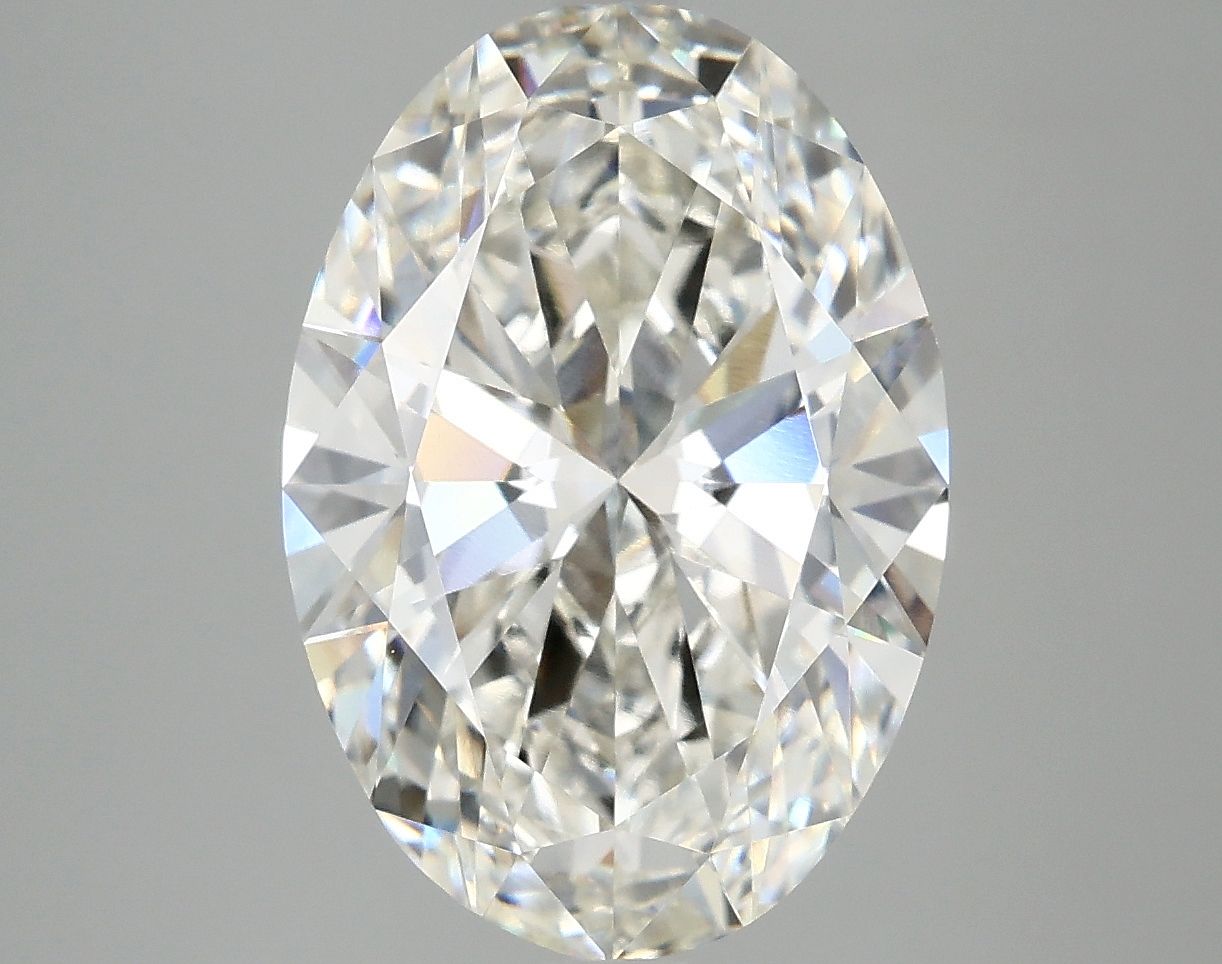 5.03 ct. oval Lab Grown Diamond front image