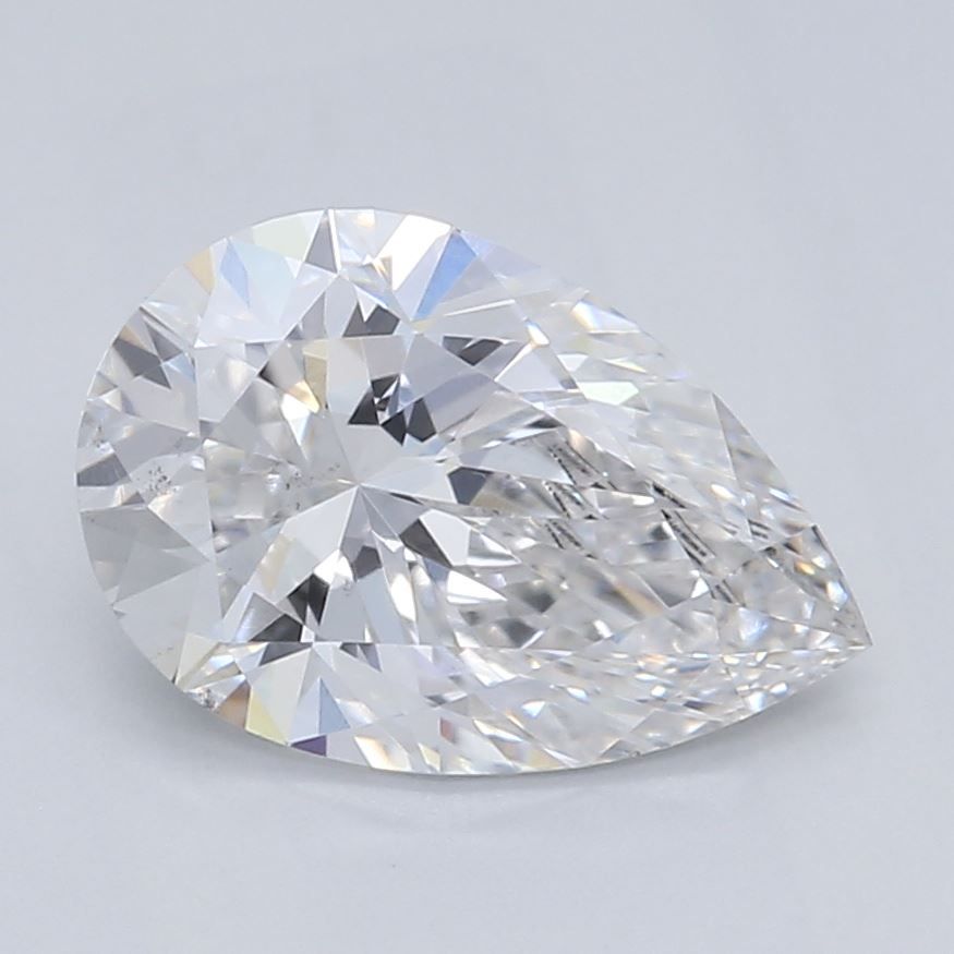 0.86 ct. pear Lab Grown Diamond front image