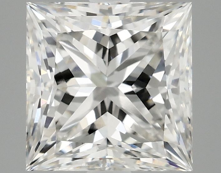 3.09 ct. princess Lab Grown Diamond front image
