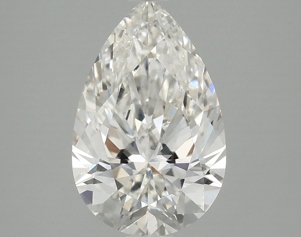 2.50 ct. pear Lab Grown Diamond front image