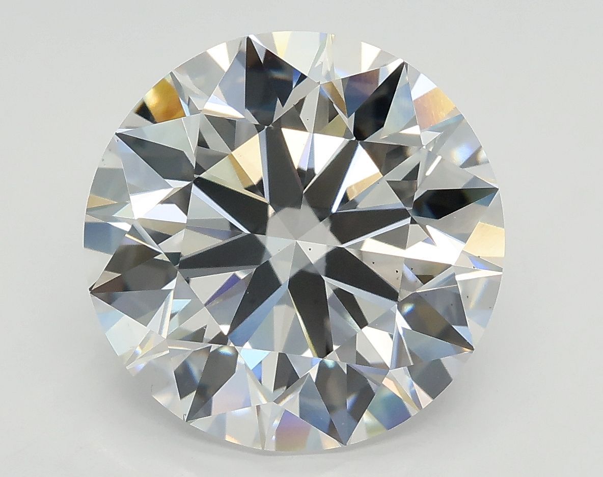 5.37 ct. round Lab Grown Diamond front image