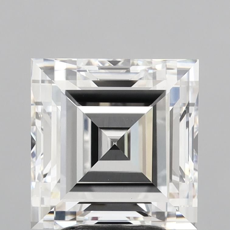 4.04 ct lab-grown Square radiant Diamond