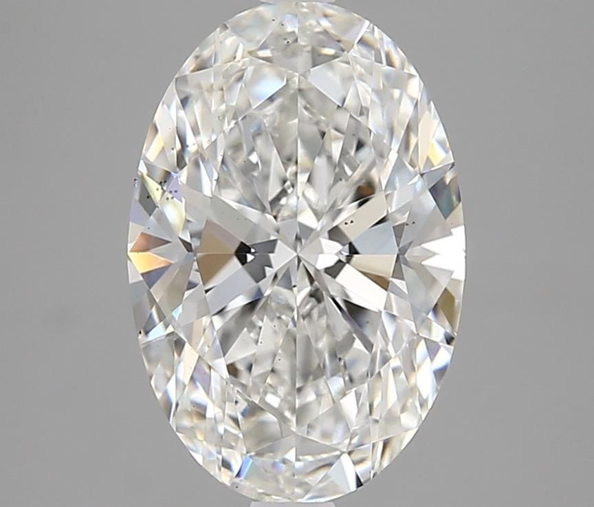 3.23 ct. oval Lab Grown Diamond front image