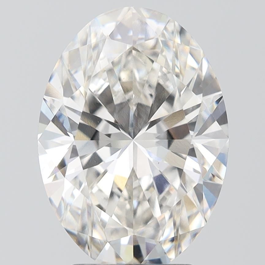 4.08 ct. oval Lab Grown Diamond front image