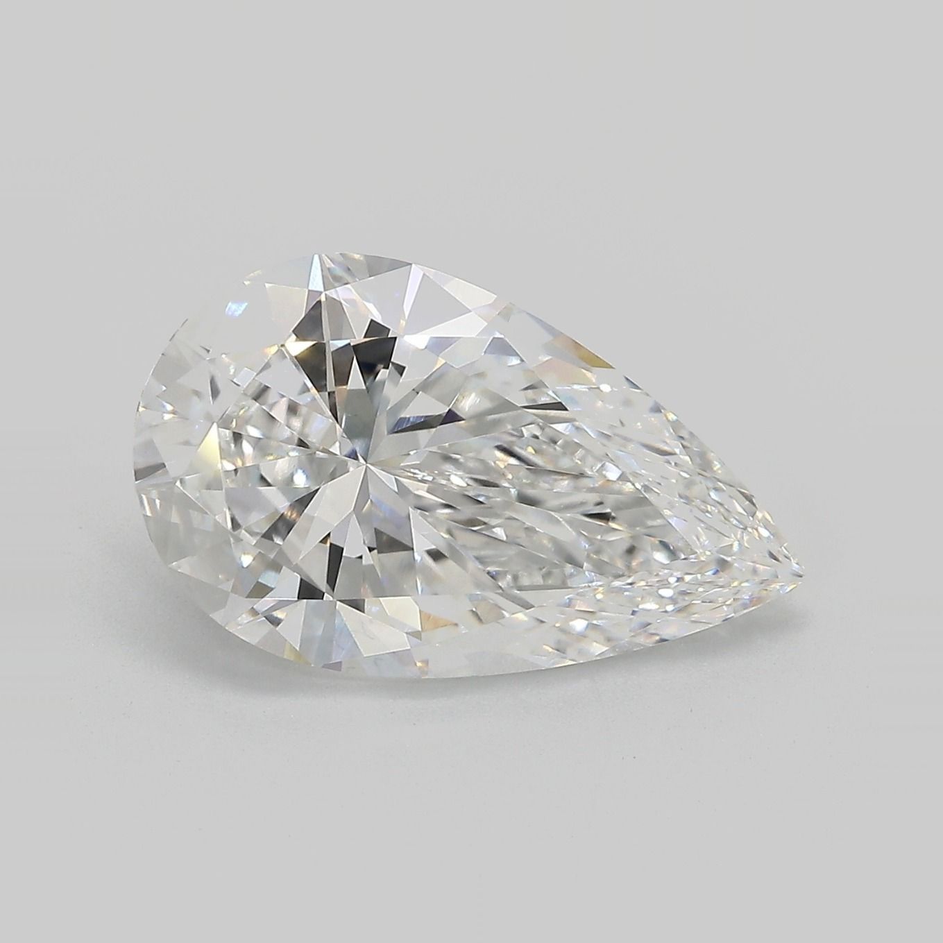 5.26 ct. pear Lab Grown Diamond front image