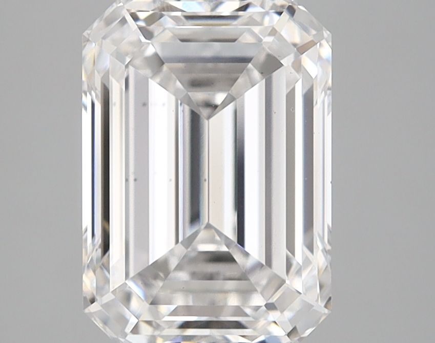 3.02 ct. emerald Lab Grown Diamond front image