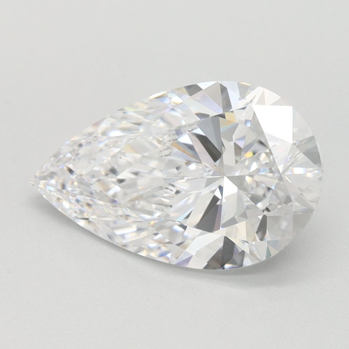2.10 ct. pear Lab Grown Diamond front image