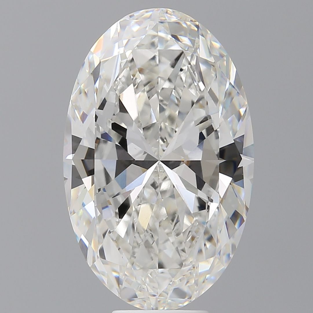10.00 ct. oval Lab Grown Diamond front image