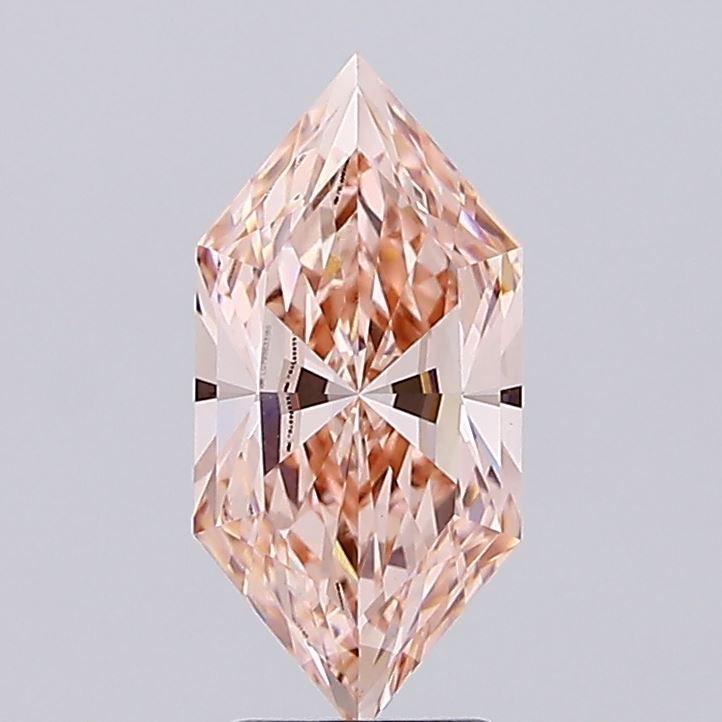 3.09 ct lab-grown Hexagonal Diamond