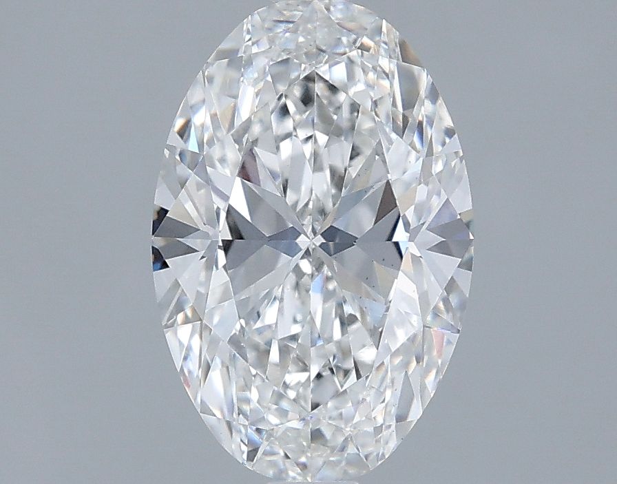 2.08 ct. oval Lab Grown Diamond front image