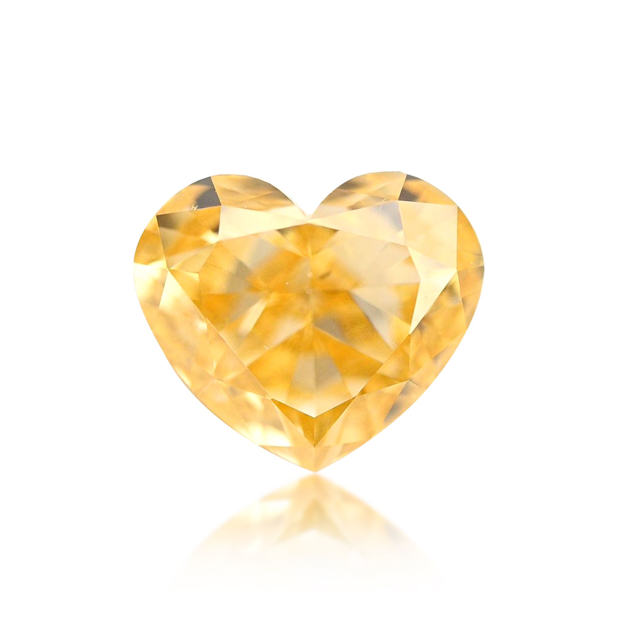 Diament 0.27 ct Fancy Intense Orange Yellow/VS2