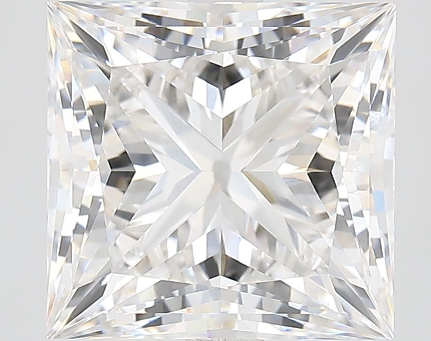 5.67 ct. princess Lab Grown Diamond front image