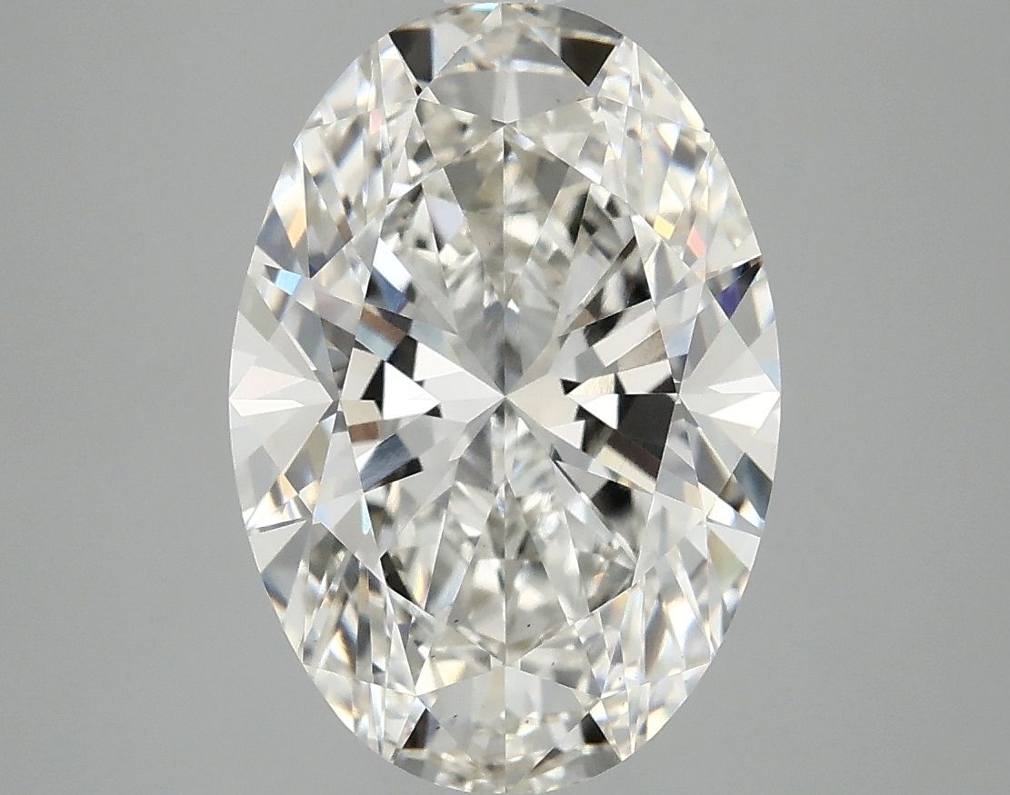 4.10 ct. oval Lab Grown Diamond front image