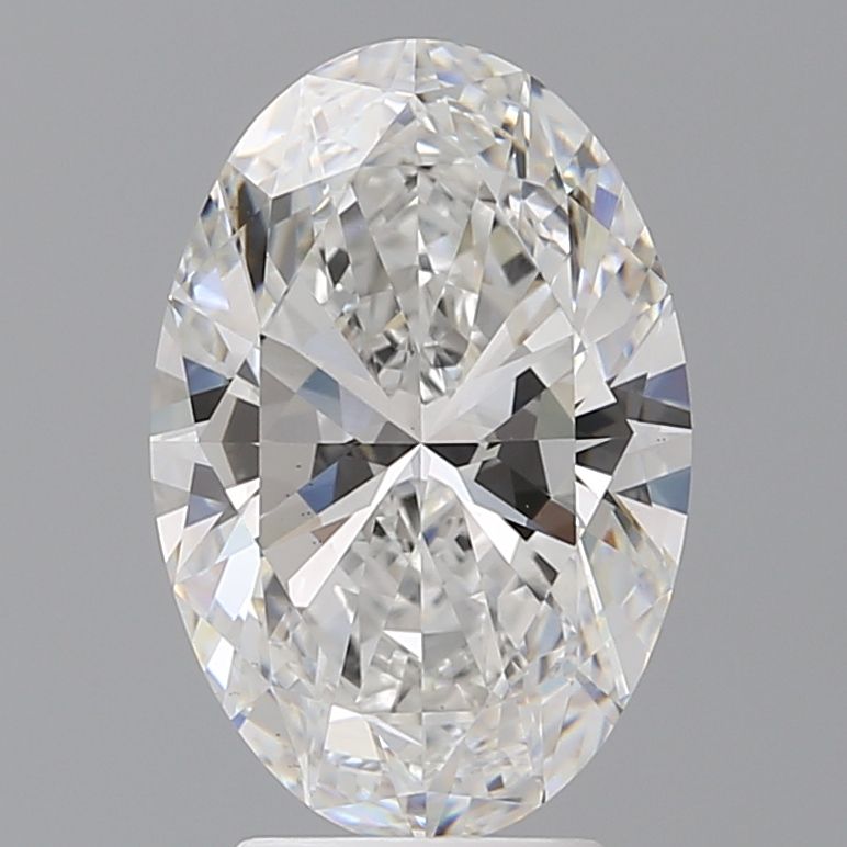 4.01 ct. oval Lab Grown Diamond front image