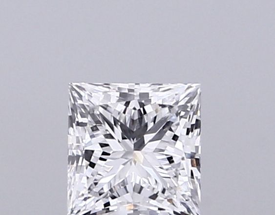 0.58 ct. princess Lab Grown Diamond front image