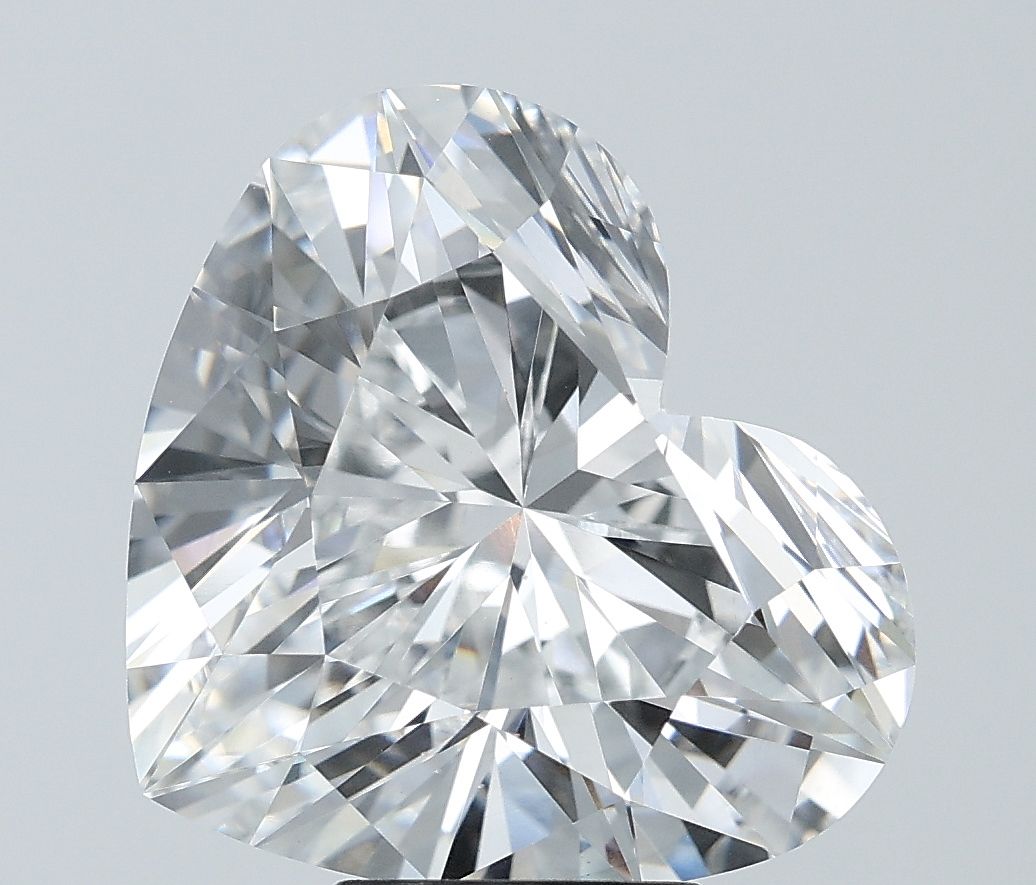 7.25 ct. heart Lab Grown Diamond front image