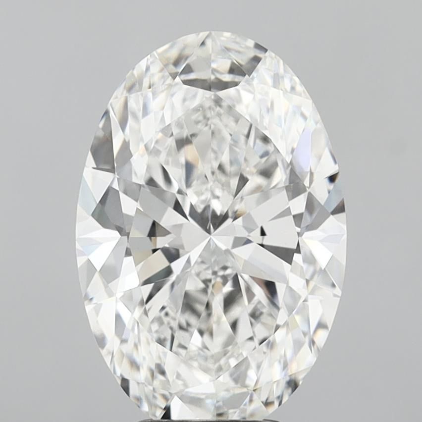 5.03 ct. oval Lab Grown Diamond front image