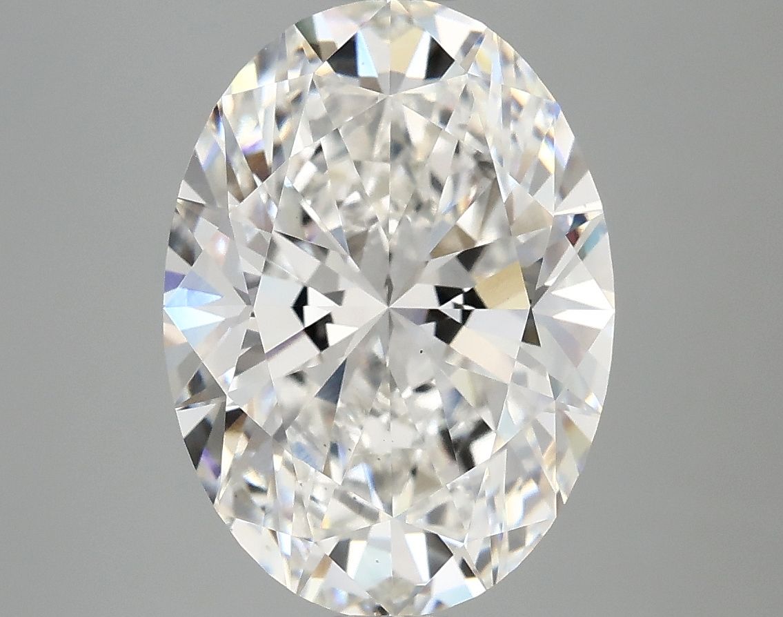 5.01 ct. oval Lab Grown Diamond front image