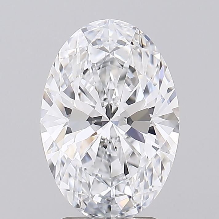 3.02 ct. oval Lab Grown Diamond front image