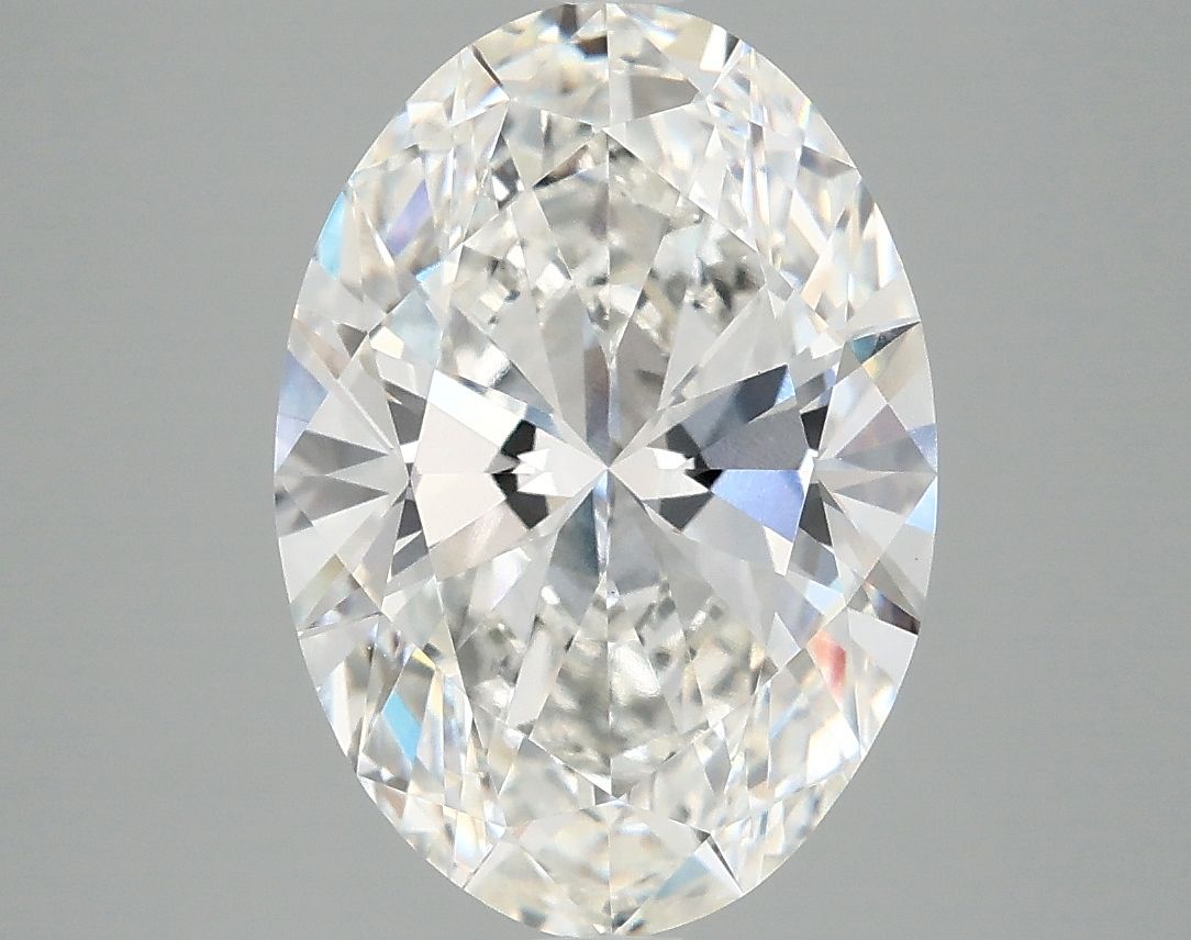 3.78 ct. oval Lab Grown Diamond front image