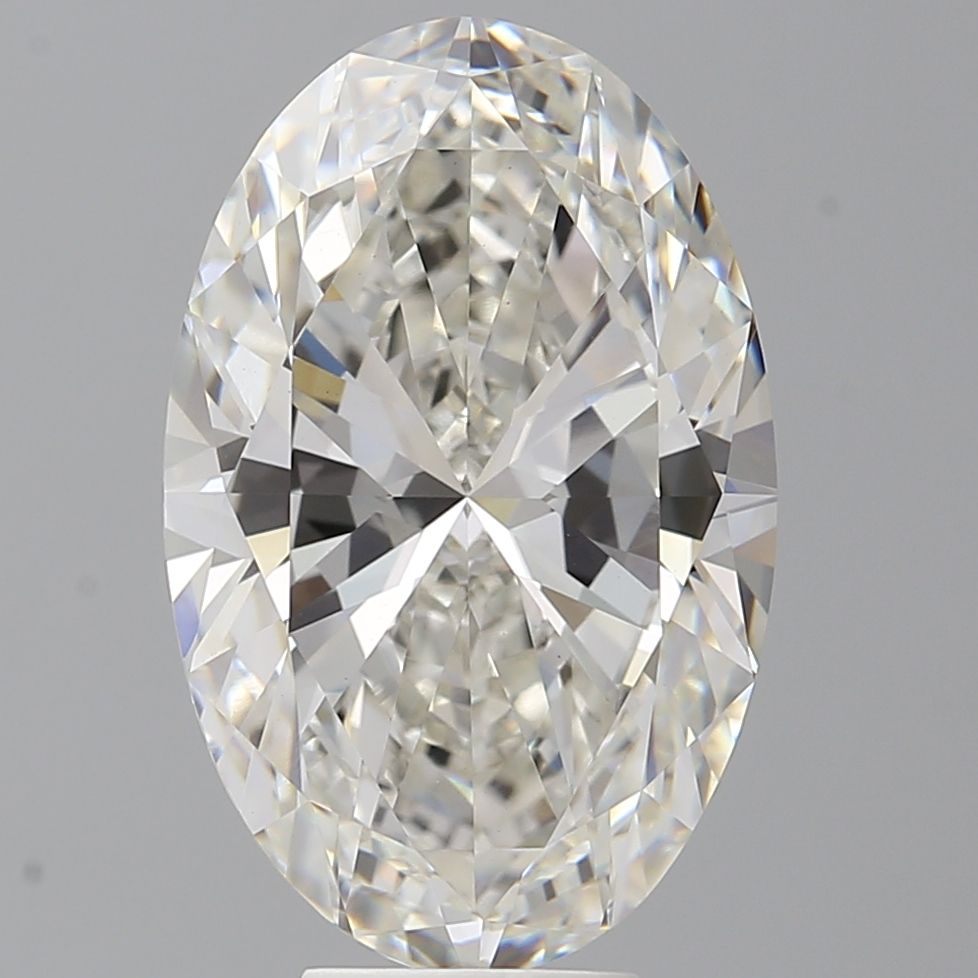 8.01 ct. oval Lab Grown Diamond front image