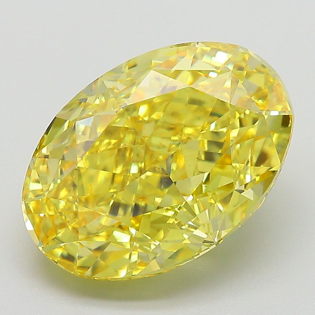 6.51 ct. oval Lab Grown Diamond front image