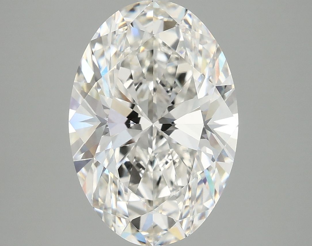 3.93 ct. oval Lab Grown Diamond front image