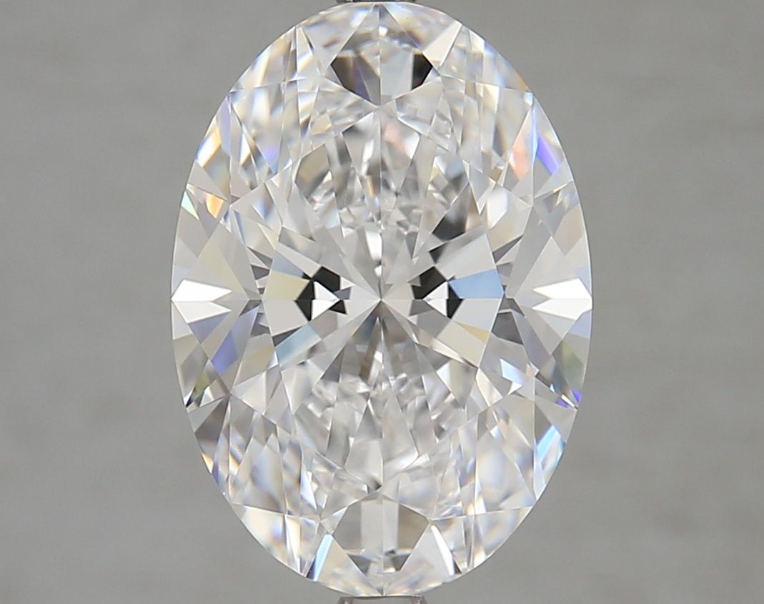 5.01 ct. oval Lab Grown Diamond front image