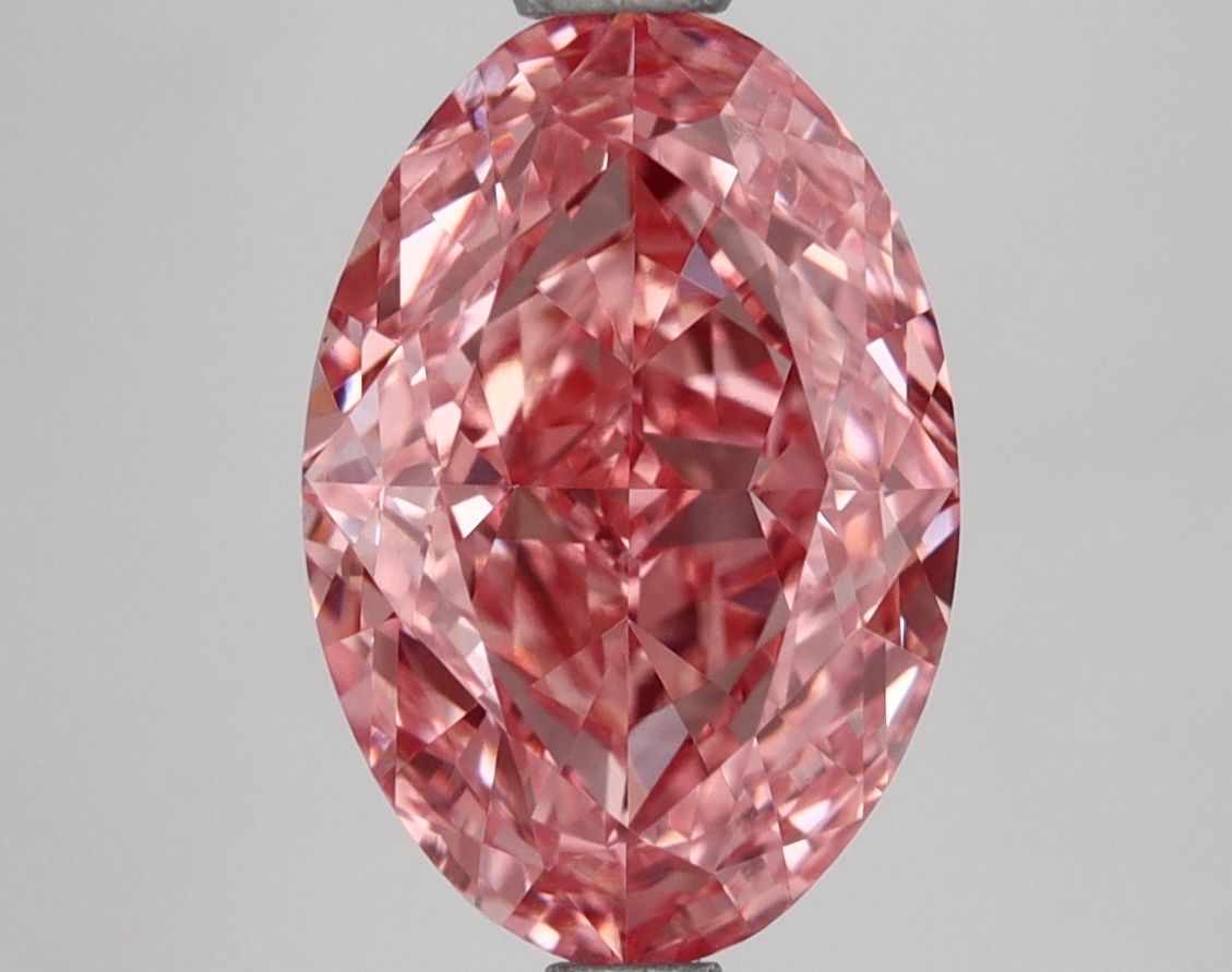 2.98 ct. oval Lab Grown Diamond front image