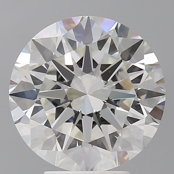 5.00 ct. round Lab Grown Diamond front image