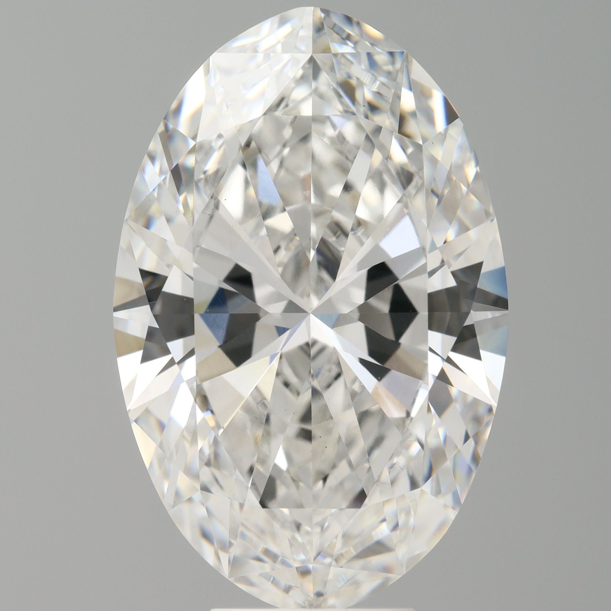 8.03 ct. oval Lab Grown Diamond front image