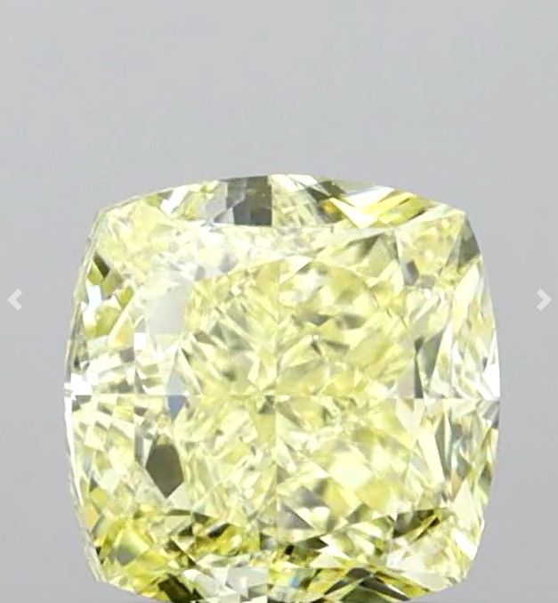 Diament 1.01 ct Fancy Yellow/SI1