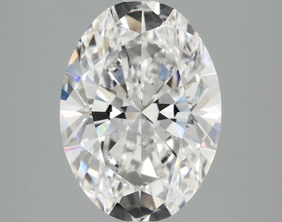 3.08 ct. oval Lab Grown Diamond front image