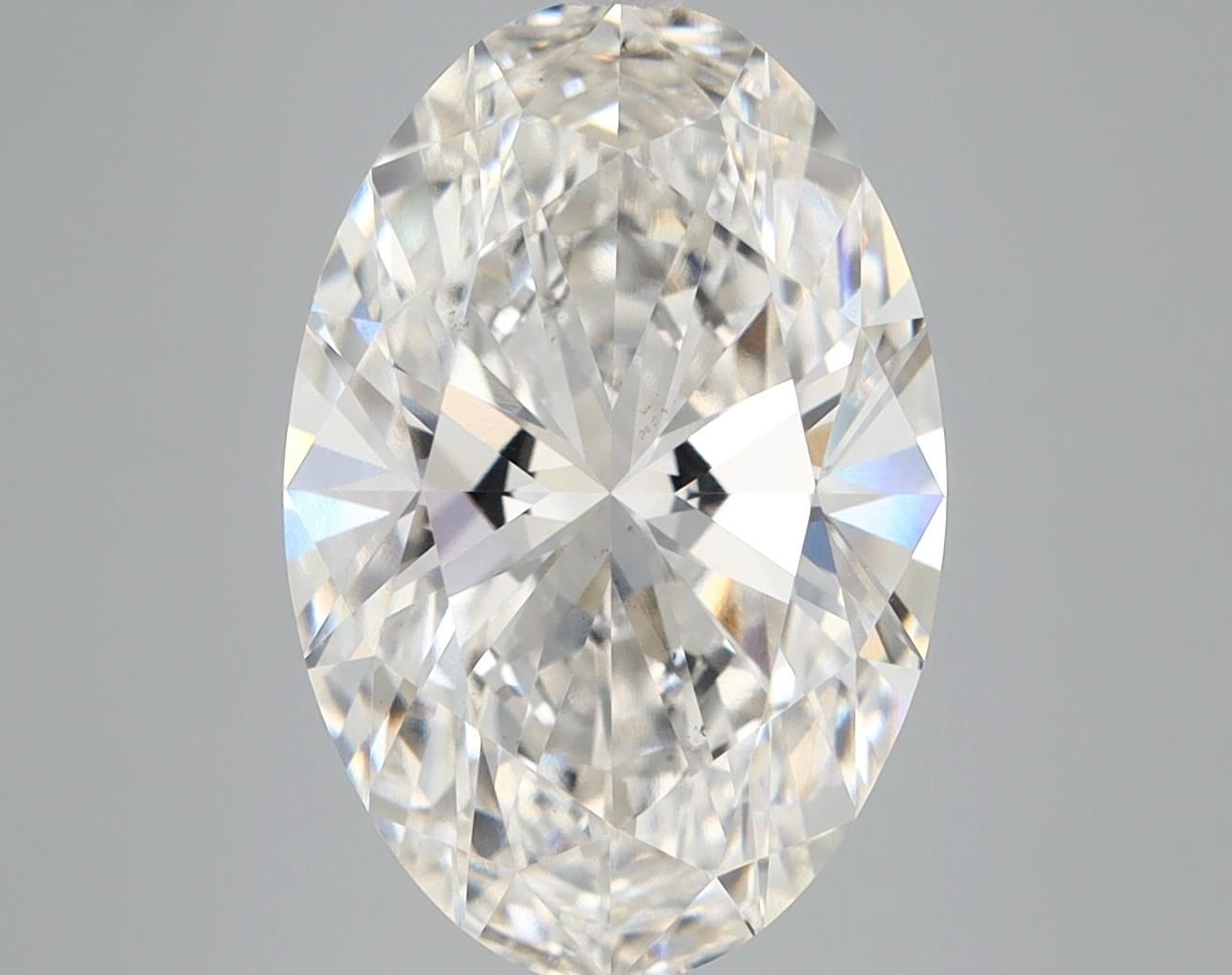 5.04 ct. oval Lab Grown Diamond front image