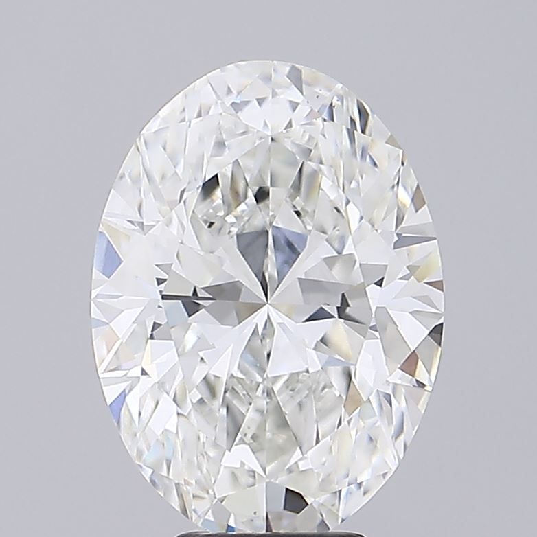 6.05 ct. oval Lab Grown Diamond front image