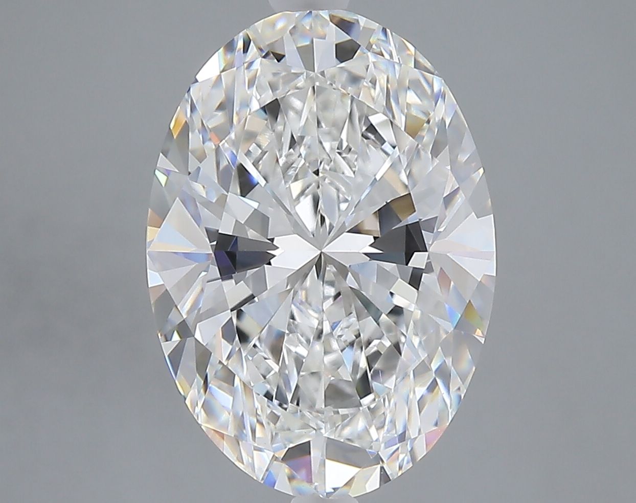 5.37 ct. oval Lab Grown Diamond front image