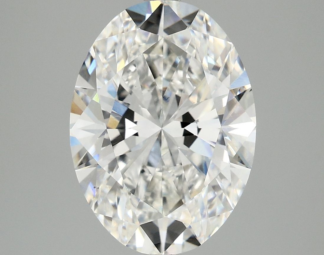 4.10 ct. oval Lab Grown Diamond front image