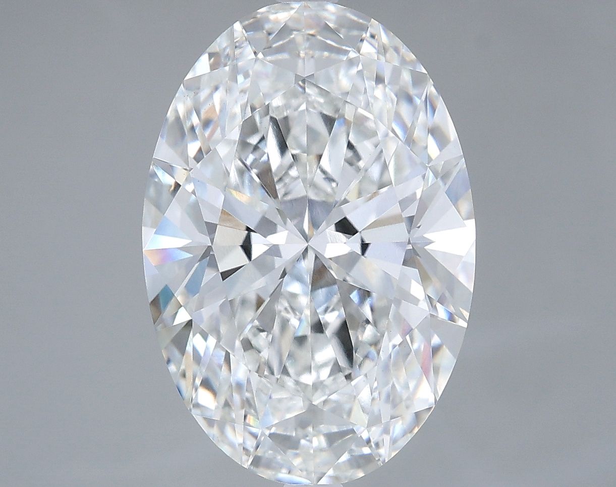 5.51 ct. oval Lab Grown Diamond front image