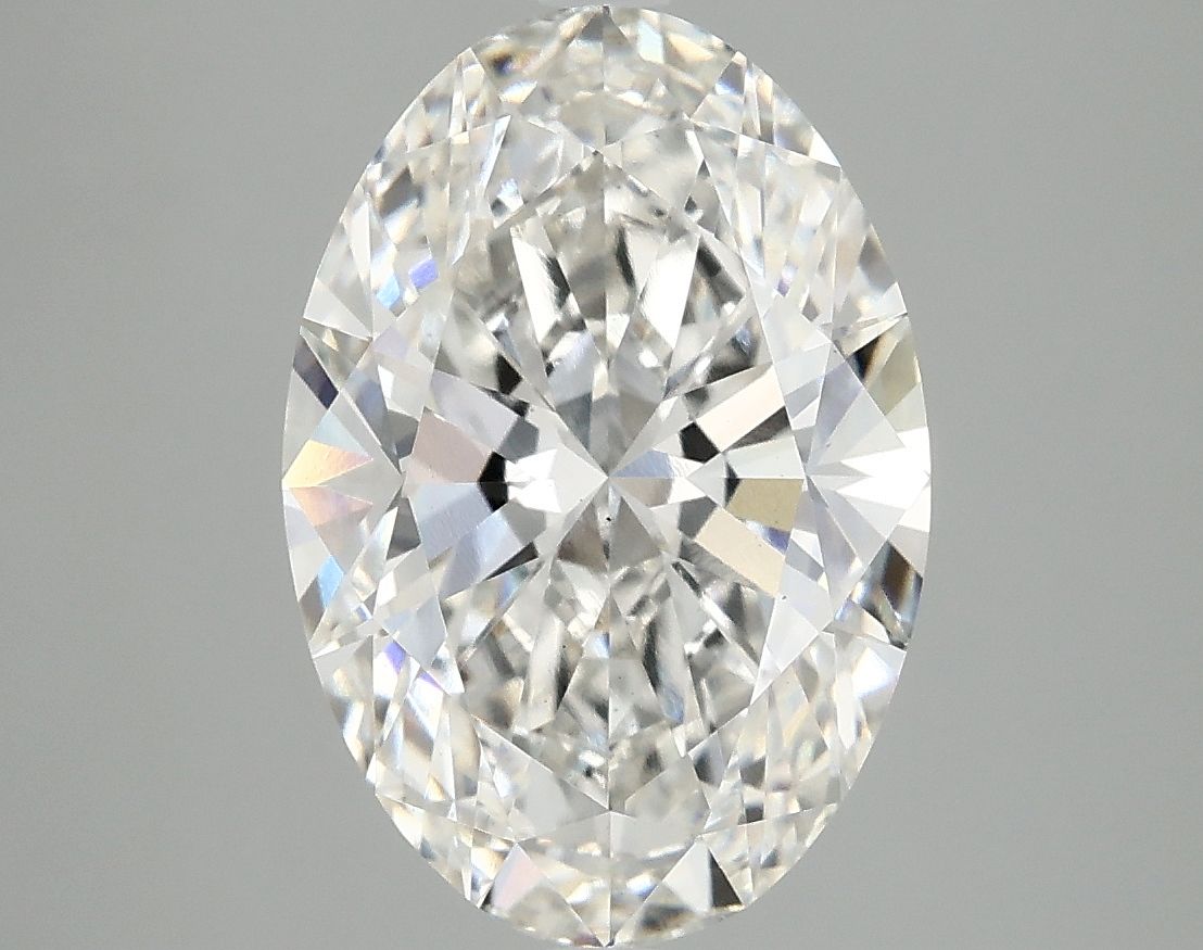 3.67 ct. oval Lab Grown Diamond front image